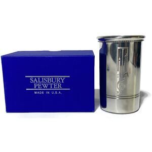 Salisbury Pewter Images of America Engraved Silver Cup 3.5" Tall